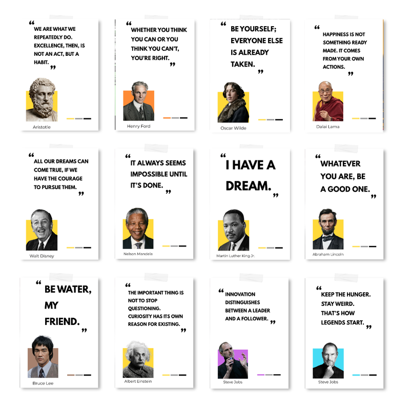 2,000 Premium Motivation Designs – Editable 4K PNG Graphics