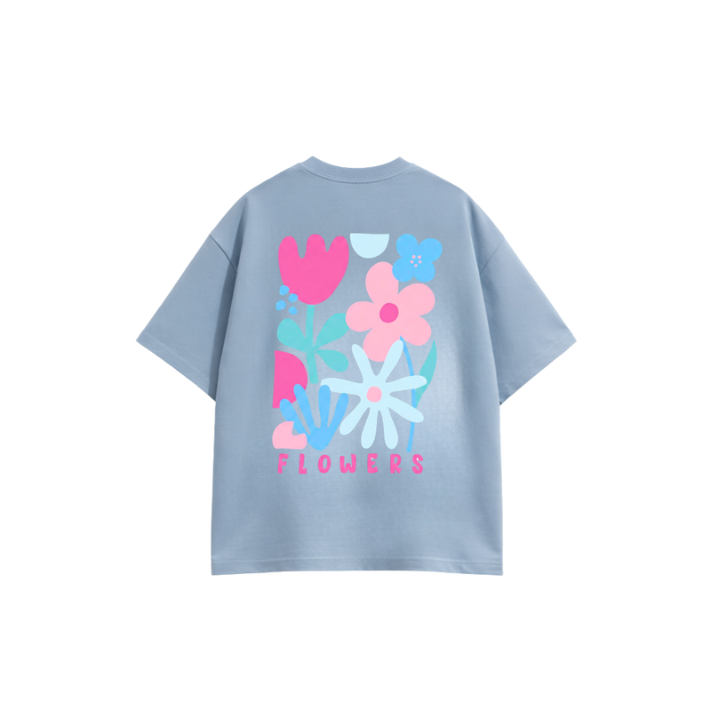 flowers tees