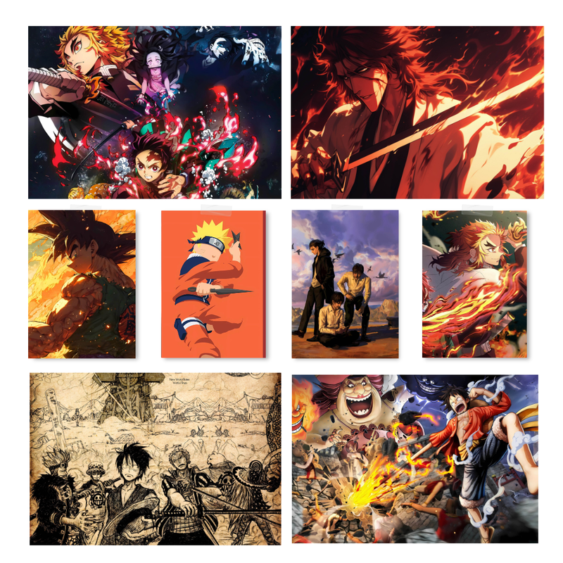 5,000 Premium ANIME Designs – Editable 4K PNG Graphics