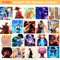 15K Premium Anime Printable Designs – Editable 4K PNG Graphics (2026)