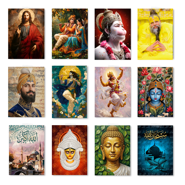 15,000+ Spiritual Bundle Premium Printable Designs – Editable 4K PNG Graphics (2026) | Posters | Digital Art